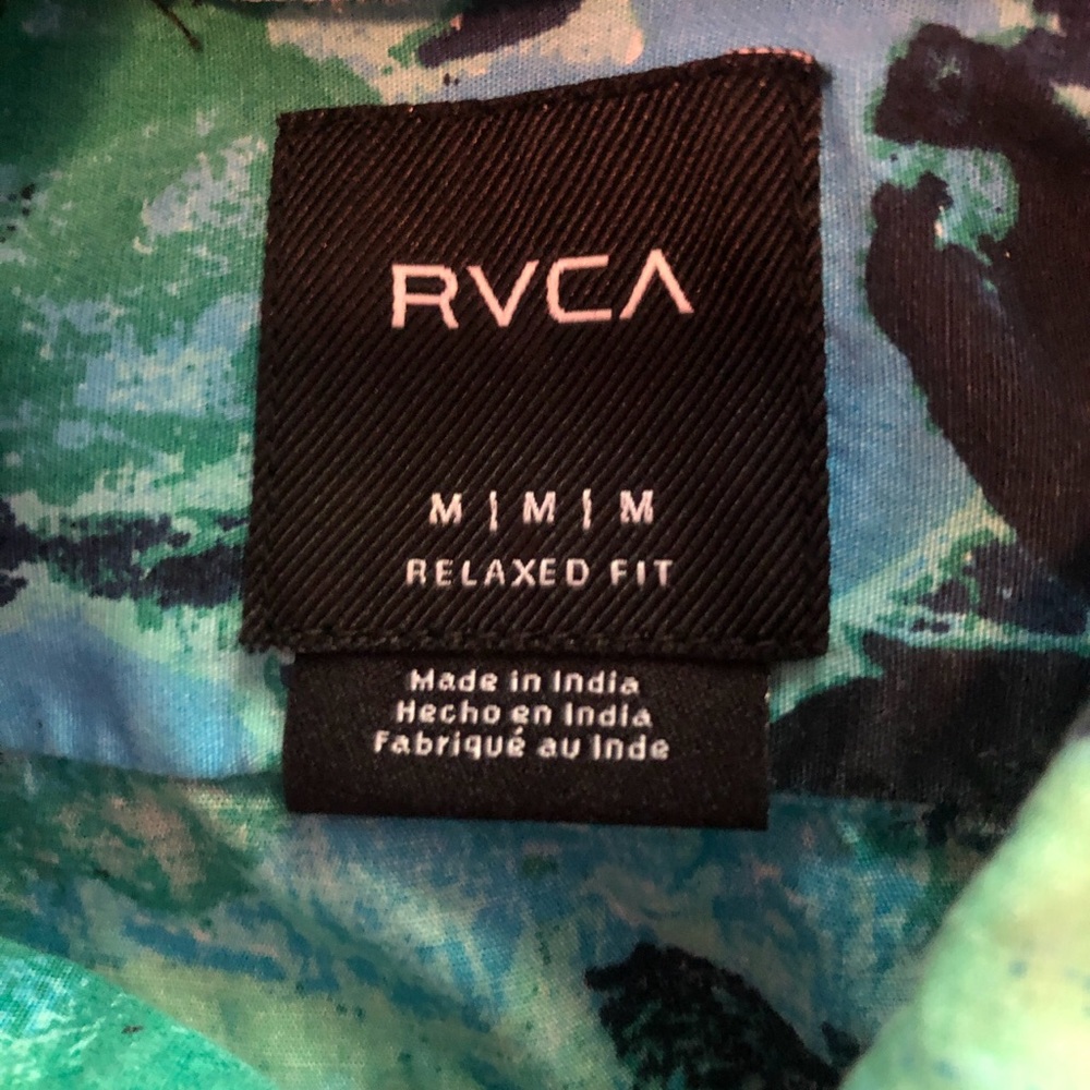 RVCA Aloha Shirt. - Picture 3 of 3
